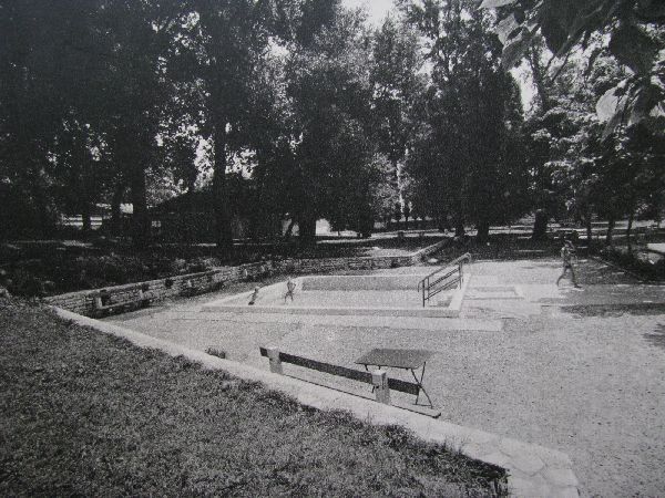 Rákoscsaba-Újtelepi Strand medence régen