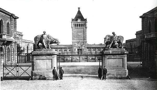 Közvágóhíd az 1800-as években